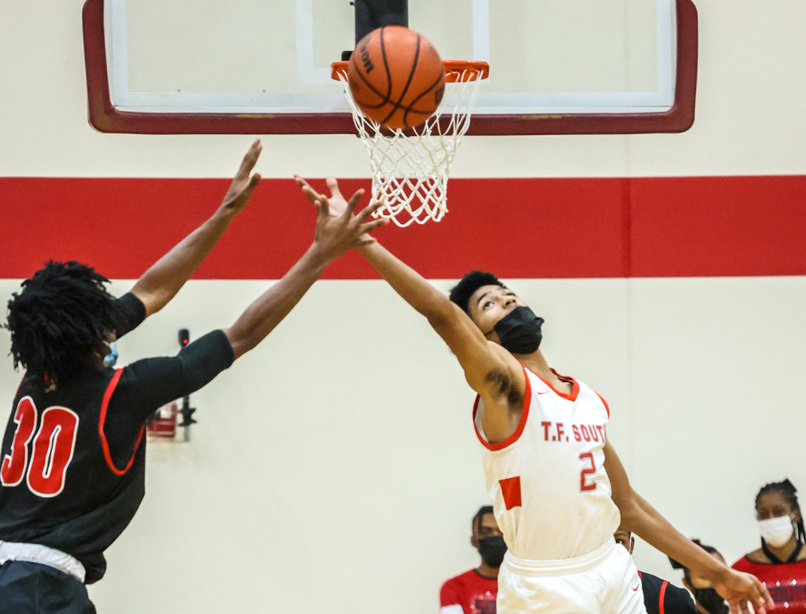 Eisenhower at TF South Boys Basketball